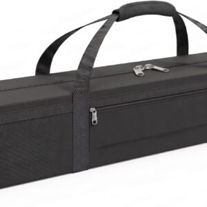 45 Inch Tripod Carrying Case - 45x7x7 Inch Storage Bag, Black