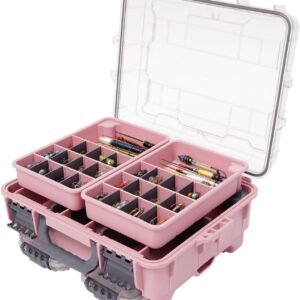 Fishing Tackle Box Three-Layer Large Capacity Storage Organizer