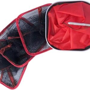 Fish Protection Net Multiuse Sturdy Breathable Convenient Collapsible Fish Cage Fishing Trap for Outdoor Fishing Accessories
