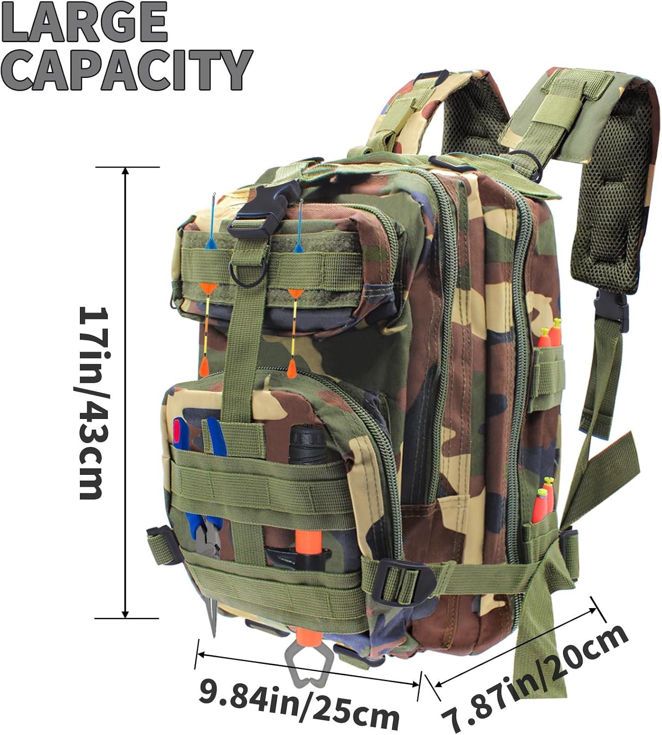 Professional Waterproof Rod Holder and Gear Storage Bag - Image 2
