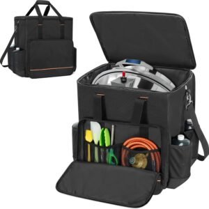 Boat Grill Storage Bag Compatible with , Black